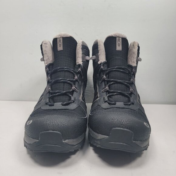Salomon Men's Thinsulate Waterproof Black Boots 643001 US Size 7.5 SAMPLE - Picture 3 of 9